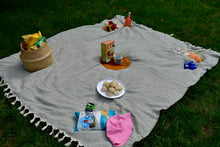 Load image into Gallery viewer, Sea Green Picnic Blanket
