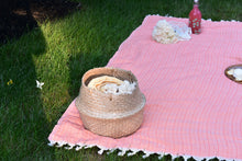 Load image into Gallery viewer, Sunset Orange Picnic Blanket
